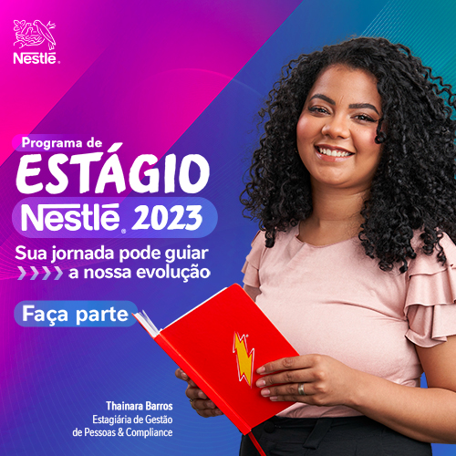 Ilustração Programa de Estágio Nestlé.