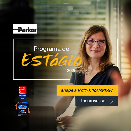 Banner Programa de Estágio Parker 2025 + Bettha